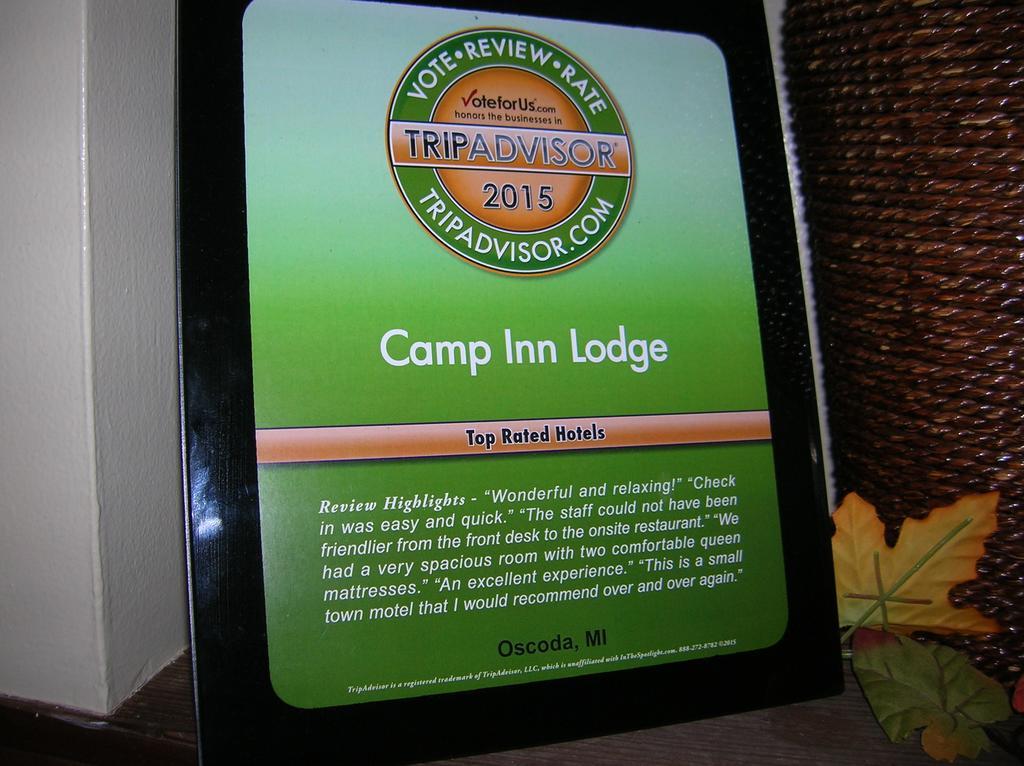 Camp Inn Lodge Oscoda Kültér fotó